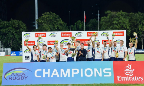 激情碰撞燃爆余杭 亚洲七人制橄榄球赛闭幕